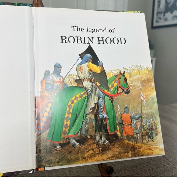 1997 The Legend If Robin Hood Large Story Picture Book - Picture 7 of 11